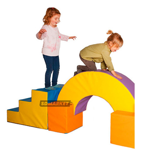 Circuito Sensorial De Motricidad Y Equilibrio Set 12 Piezas