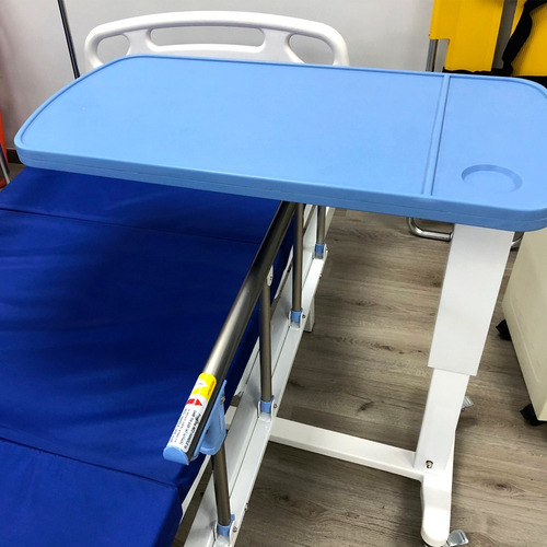 Mesa De Catre Hospitalario Con Ruedas Regulable Para Comer