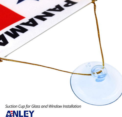 Anley Window Hanging Flag With Fringe, 10x15cm Aj