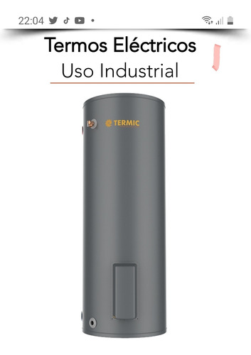 Termo Electrico 500 Litros 380v 100% Nuevo