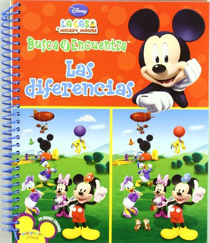 Libro Busca Y Encuentra Las Diferencias (casa De Mickey Mous