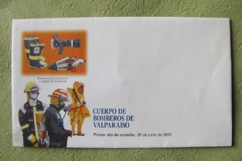 Sobre Primera Emision Cuerpo De Bombero De Valparaiso