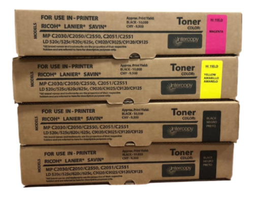 Toner Ricoh Mpc 2030 / 2050 / 2550 / 2051 / 2551 Intercopy