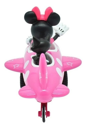 Minnie Mouse Avion Radio Control Disney Junior Jada Color Rosa Claro
