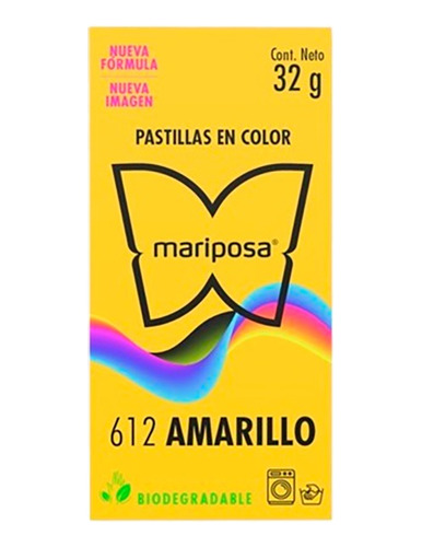 Colorante Mariposa Pastilla Gama De Colores 32g 10 Piezas