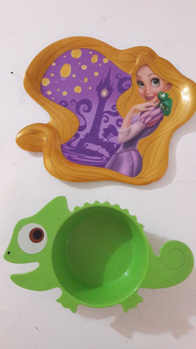 Set Vajilla Princesas Rapunzel Disney