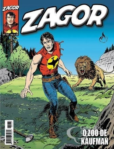 Revista Hq Quadrinhos - Zagor N° 167 - O Zoo De Kaufman