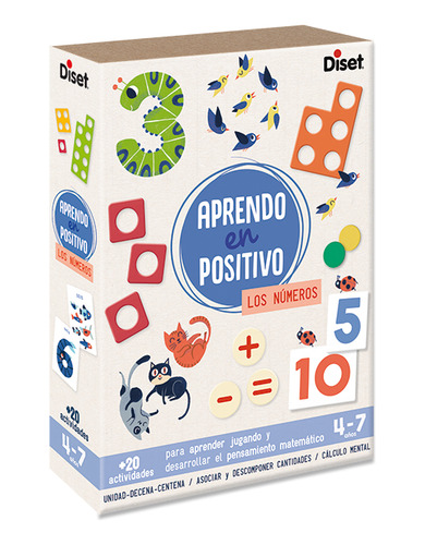 Juego De Mesa - Aprendo En Positivo Los Números Aldea Juegos