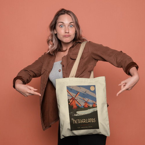 Tote Bag Estudios Ghibli Kiki Y Jiji Reutilizable