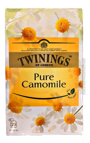 Té Twinings Of London Infuso Manzanilla Pura 20 Tea Bags