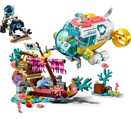 Kit De Construcción Lego Friends Dolphins Rescue Mission 413