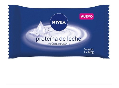 Jabon Nivea Cremoso Con Proteina De Leche Humectante 125gr