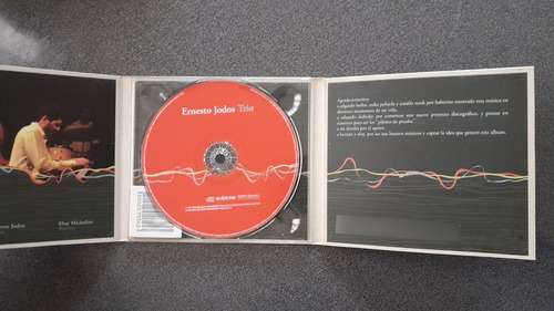 Ernesto Jodos Trío Cd Usado 2007 Argentina. (Usado)