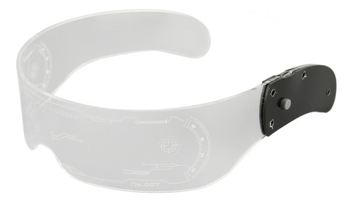 Gafas Led Futuristas Luminosas De 7 Colores Y 2 Modos Para C