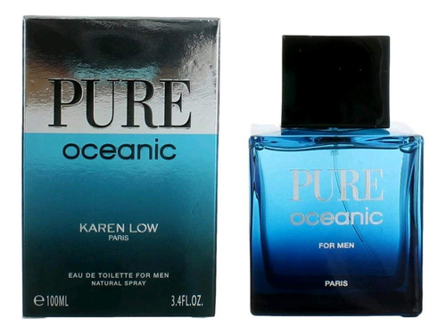 Eau De Toilette Karen Low Pure Oceanic Paris, 100 Ml, Perfum