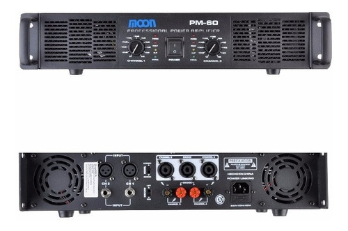 Potencia Moon Pm60 120 + 120w Rms / 4 Ohms Esdj