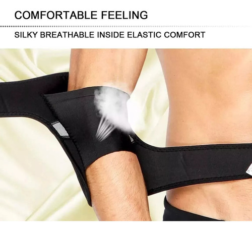 Codera Deportiva De Compresión Neopreno Ajustable Elástica