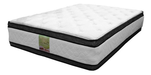 Colchón Individual de resortes Bio Mattress Verona blanco - 1m x 1.9m x 32cm