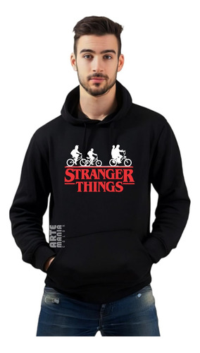 Poleras Stranger Things C/capucha