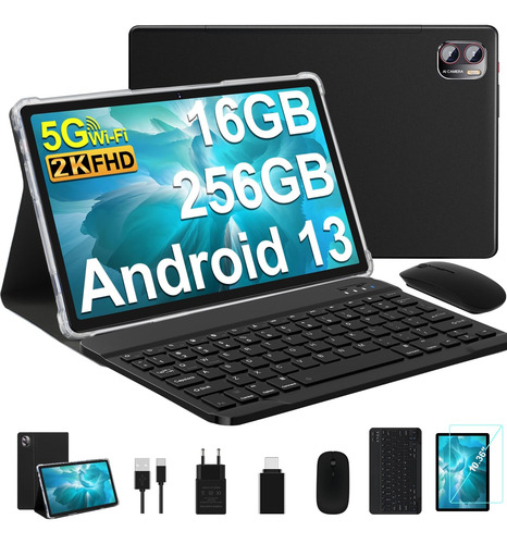 Meberry Tablet Android 13 Screen 2k Tablet 10.36 Pulgadas,