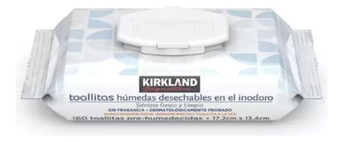 Toallitas Húmedas Desechables En Inodoro Kirkland. 640 Pzs