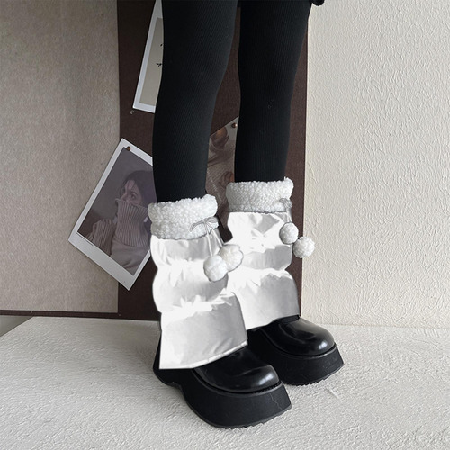 Calentadores De Piernas De Invierno Para Mujer, Calcetines