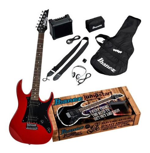 Guitarra Eléctrica Pack Ijrx20u Rojo Ibanez - Envío Gratis