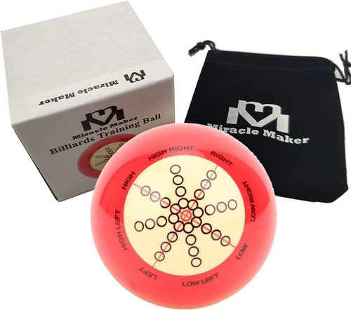 Miracle Maker Bola Blanca Billar Para Entrenamiento.