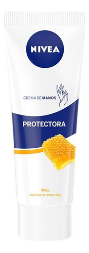 Crema De Manos Nivea Protectora Miel 100 Ml