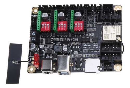 Para Placa Base Cnc Makerbase Mks Dlc32 V2.1 Grbl De 32 Bits
