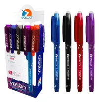 Comprar Caja X 12 Boligrafos Ezco Borrable Vizion Trazo 0.7mm