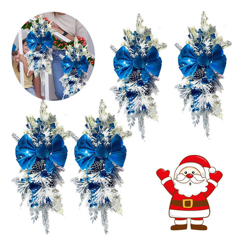 - Guirnalda De Navidad For Colgar, Escalera, Decoración De