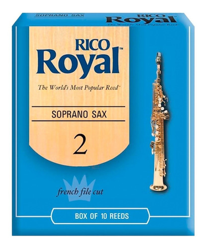 Combo Rico Royal Bx Cana Saxofon Soprano Bb 2