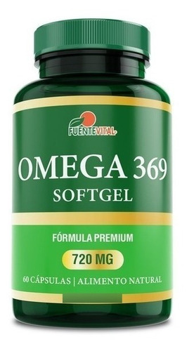 Omega 369 Softgel 60 Capsulas