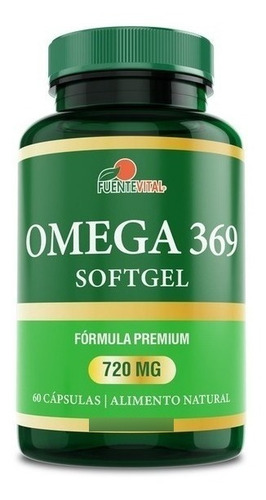 Imagen 1 de 1 de Omega 369 Softgel 60 Capsulas
