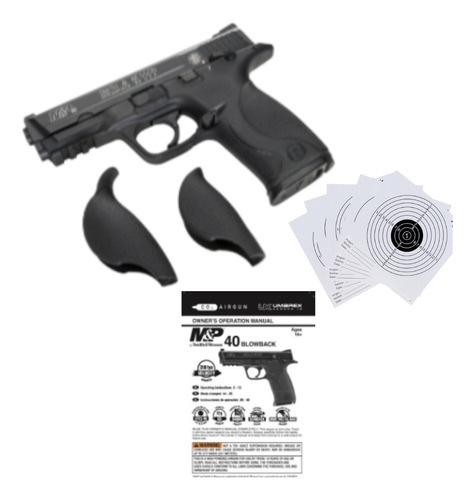 Smith Wesson Mp40 Co2 12g Blowback 4.5mm 19rd 410fps Xchws P
