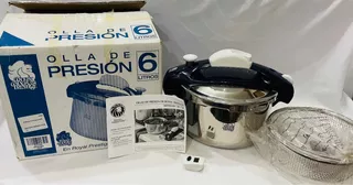 Olla Express De Presión Royal Prestige De 6l