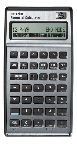 Calculadora Financiera Hp 17bii, Lcd, Más De 250 Funciones