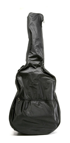 Imagen 6 de 7 de Guitarra Criolla Electroacustica Madera Funda Acero Cuerdas