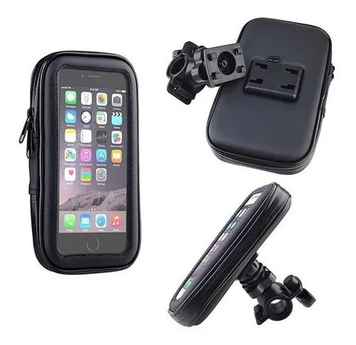 Soporte Porta Celular Impermeable Manillar Bicicleta Moto