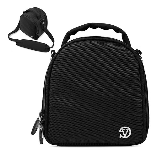 Vangoddy Laurel Onyx Black Carrying Case Bag For Panasonic L