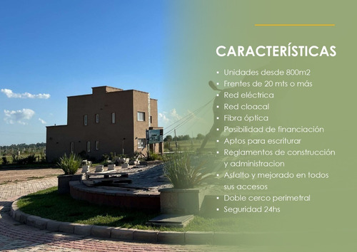 Imagen 17 de 20 de Lotes Terrenos En Venta En Barrios Cerrados Zona Oeste Sobre Nueva Autopista