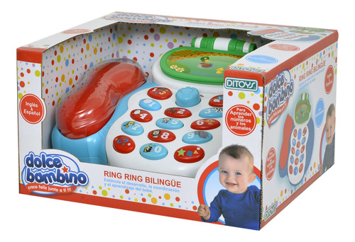 Dolce Bambino Ditoys Ring Ring Bilingue 1824