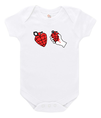 Body Bebe Manga Larga Personalizado Green Day