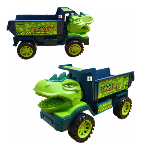 Camión Dinosaurio Construcción Carro De Fricción Juguete