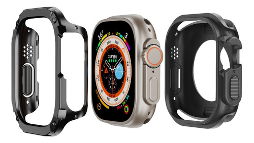 Capa Case Armor Compatível Apple Watch Ultra 49mm/45mm/41mm