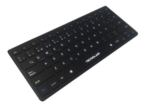 Teclado Slim Bluetooth Tecnolab Tl027 Color del teclado Negro Idioma Español Latinoamérica