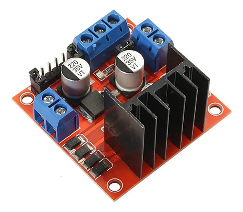 5 Piezas Modulo Puente H L298 Motor Driver Arduino