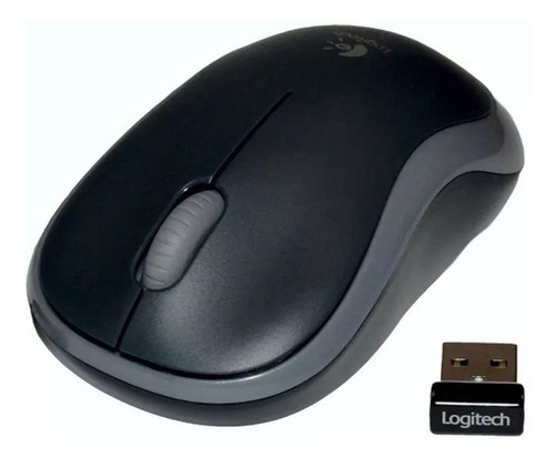 Mouse inalámbrico Logitech M185 gris