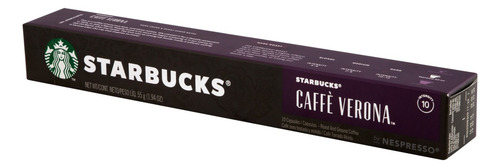 Café En Cápsula Tostado Y Molido Starbucks Caffè Verona
